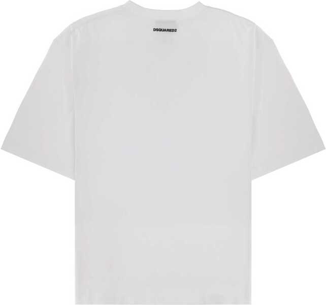 Tricouri DSQUARED2 T-Shirt Iconique WHITE Barbati (BM 19734293) 2