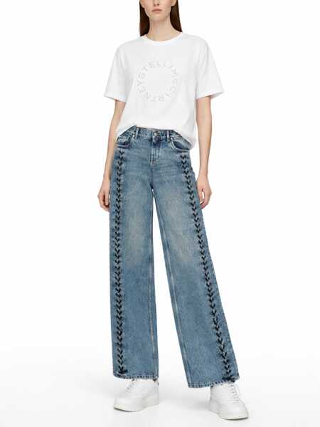 Blugi skinny Stella McCartney Jeans With Laces DENIM Femei (BM 19734314) 2