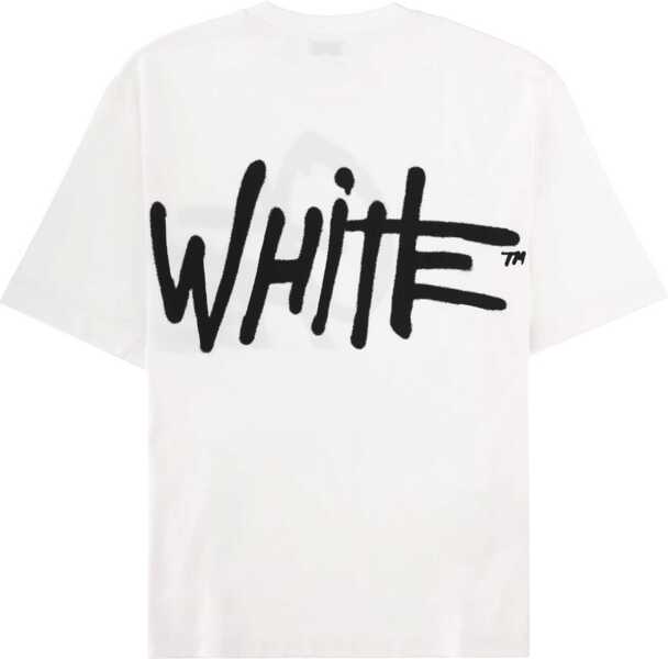 Tricouri Off-White T-Shirt With Logo WHITE Barbati (BM 19734317) 2