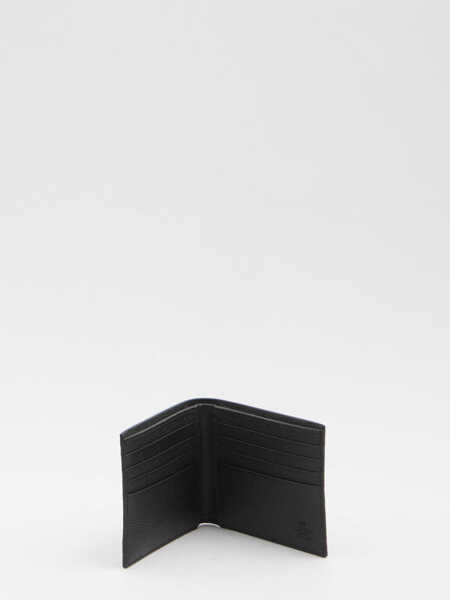 Portofele Valentino Garavani Bi-Fold Leather Wallet BLACK Barbati (BM 19734347) 4