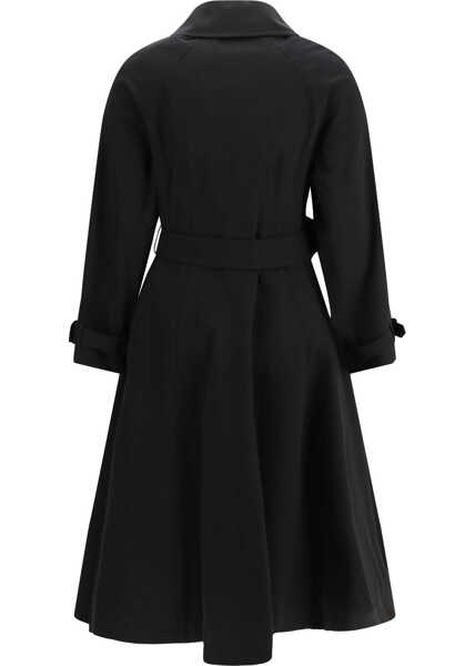 Paltoane Burberry Ellingham gabardine Trench Coat BLACK Femei (BM 19734422) 2