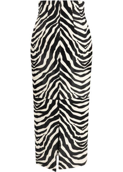 Fuste Khaite Loxley Skirt ZEBRA Femei (BM 19734437) 2