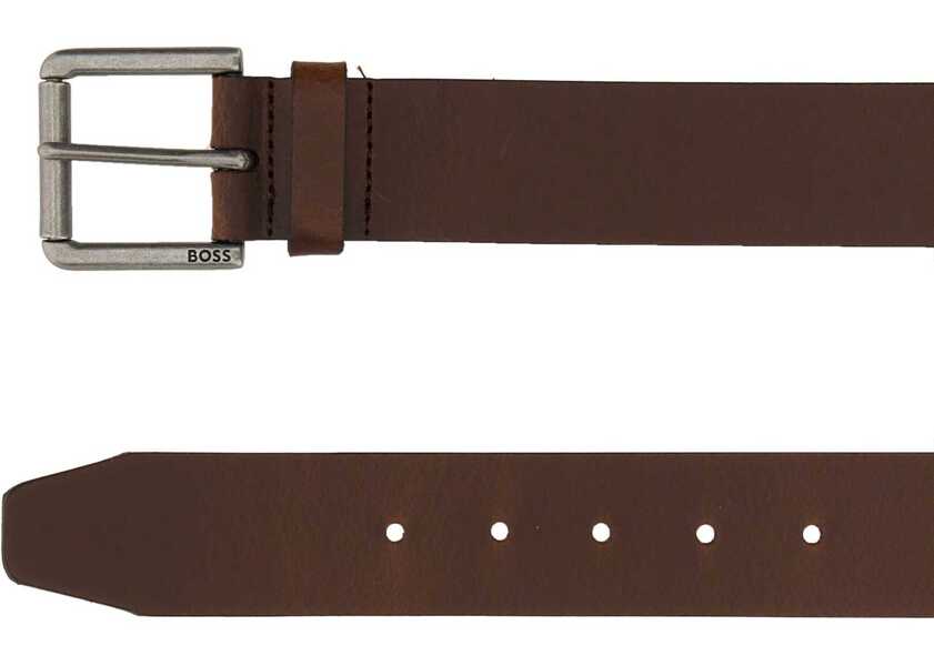 Curele Hugo Boss Cintura Con Fibbia BROWN Barbati (BM 19734461) 3