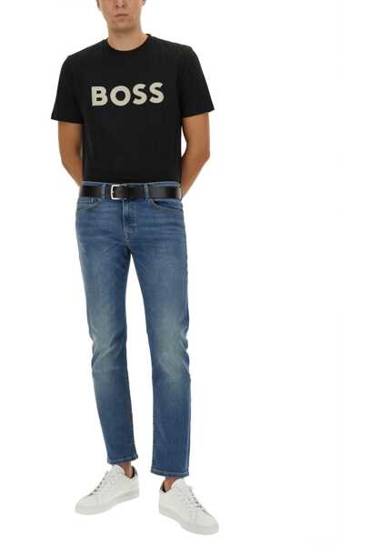 Tricouri Hugo Boss T-Shirt Thinking 1 BLACK Barbati (BM 19734464) 3