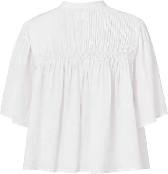 Bluze ISABEL MARANT ETOILE Top Destiny WHITE Femei (BM 19734485) 2