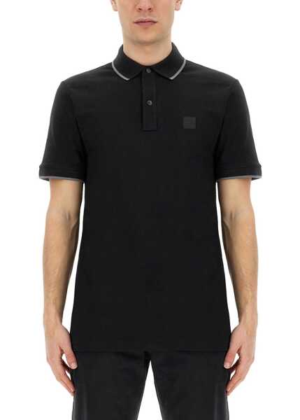 Tricouri Polo Hugo Boss Polo Passertip BLACK Barbati (BM 19734488) 2