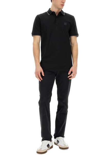 Tricouri Polo Hugo Boss Polo Passertip BLACK Barbati (BM 19734488) 4