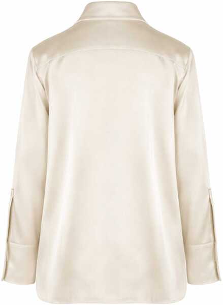 Bluze Jil Sander 132 Shirt With Bow IVORY Femei (BM 19734515) 2