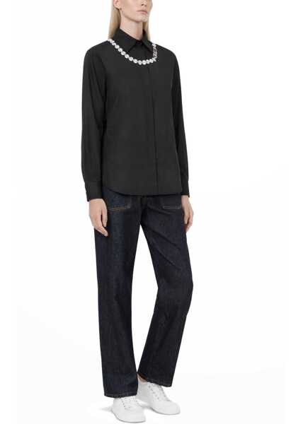 Bluze Moschino Printed Shirt BLACK Femei (BM 19734518) 2