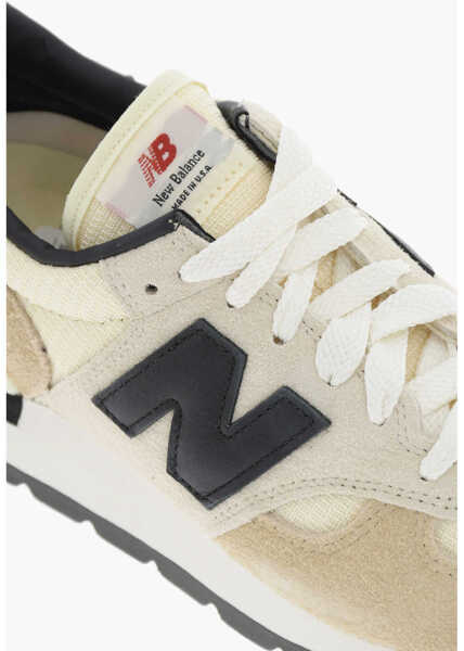 Sneakers New Balance Low-Top Teddy Santis 990 Sneakers With Rubber Sole Beige Barbati (BM 19734569) 4