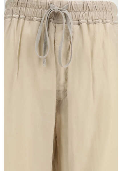 Pantaloni casual Rick Owens Dietrich Pants SAND Femei (BM 19734575) 3