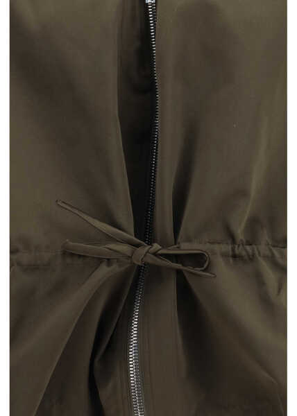 Jachete Rick Owens Satin Jacket DARK DUST Femei (BM 19734584) 3