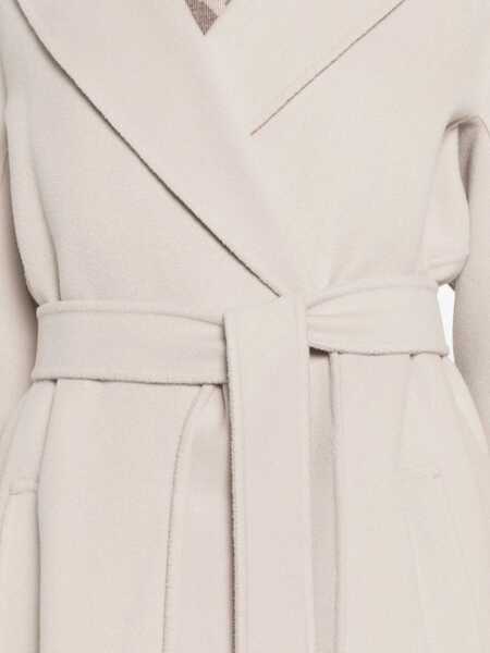 Paltoane S MAXMARA Elisa Coat VANIGLIA Femei (BM 19734587) 5