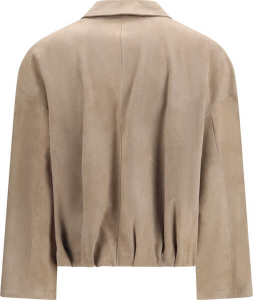 Jachete Salvatore Santoro Suede Jacket SAND Femei (BM 19734602) 2