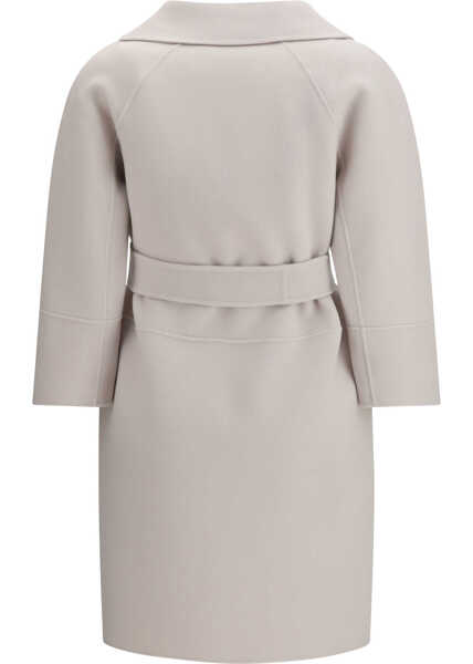 Paltoane S MAXMARA Arona Coat in virgin wool AVORIO Femei (BM 19734608) 2