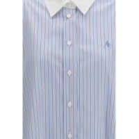 Camasi THE ATTICO Dama - Camasi casual THE ATTICO Striped Shirt LIGHT BLUE/WHITE Femei (BM 19734617) - B-mall.ro