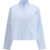 AMI Paris Cropped Shirt BLEU CIEL