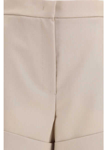 Pulovere casual Max Mara Mohair and silk canvas Shorts VERDE MUSCHIO Femei (BM 19734641) 3