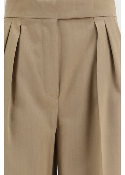 Pulovere casual Max Mara Quorum virgin wool Pants NOCCIOLA Femei (BM 19734644) 3