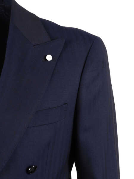 Paltoane LUIGI BIANCHI Jacket Blue Barbati (BM 19735380) 3