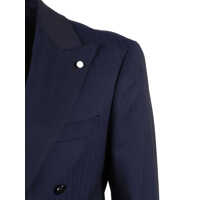 Paltoane pentru Barbati - Paltoane LUIGI BIANCHI Jacket Blue Barbati (BM 19735380) - B-mall.ro