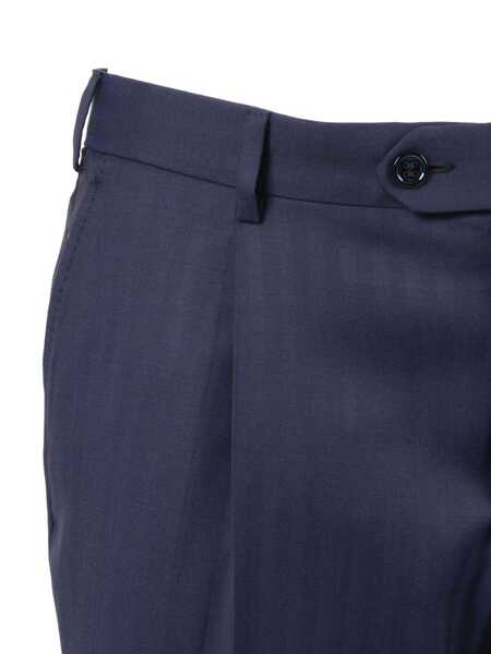 Pantaloni casual LUIGI BIANCHI Trousers Blue Barbati (BM 19735407) 3