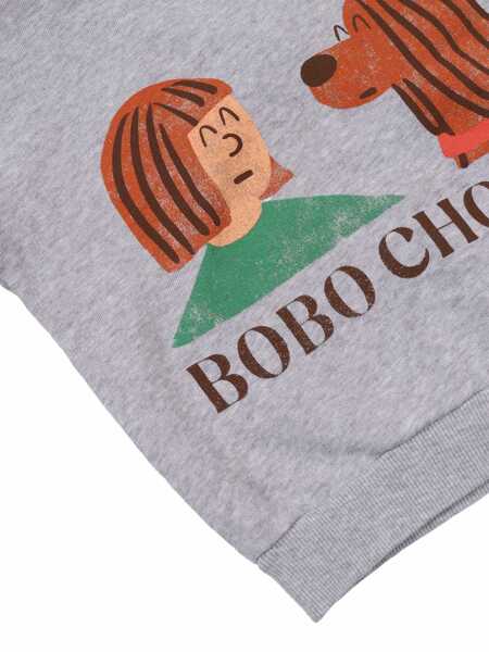 Bluze de trening Bobo Choses Friends in a Pickle sweatshirt Gray Fete (BM 19735422) 3