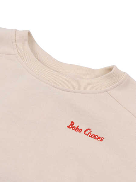 Bluze de trening Bobo Choses Pickles Is At Home sweatshirt White Baieti (BM 19735446) 3