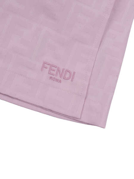 Fuste Fendi COTTON JACQUARD FF SKIRT Purple Fete (BM 19735599) 3