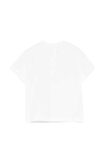 Tricouri Fendi JERSEY T-SHIRT White Fete (BM 19735626) 2