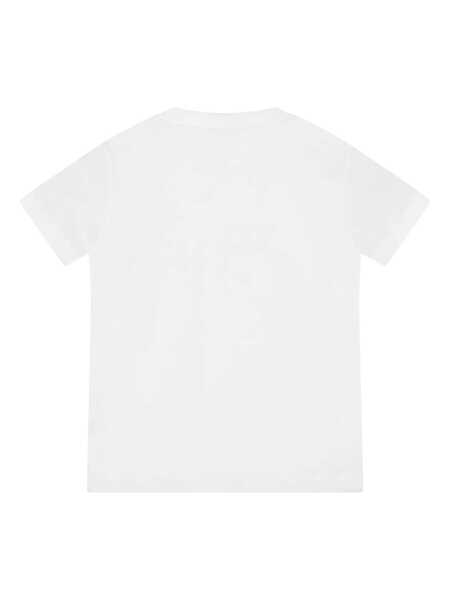 Tricouri Fendi JERSEY T-SHIRT White Fete (BM 19735701) 2