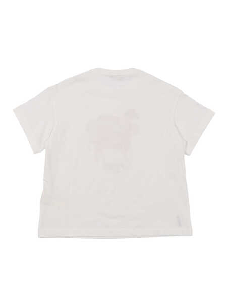 Tricouri Fendi JERSEY T-SHIRT White Fete (BM 19735710) 3