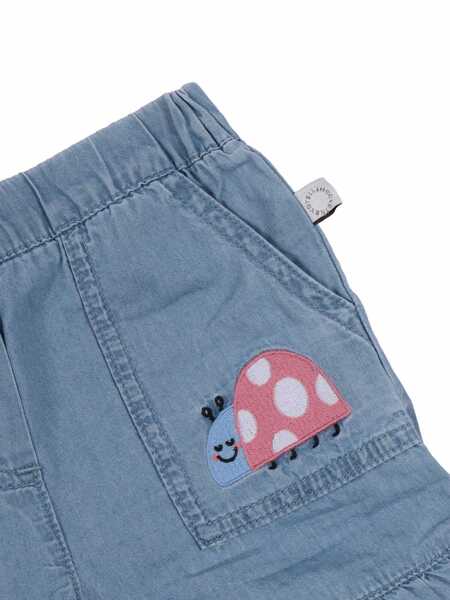 Pantaloni scurti Stella McCartney SHORTS Blue Fete (BM 19735782) 3