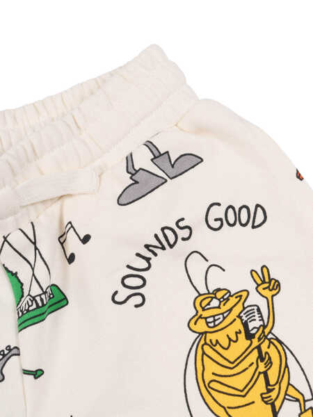 Pantaloni scurti Stella McCartney JERSEY SHORTS Beige Baieti (BM 19735791) 3