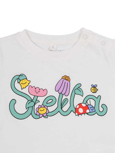 Tricouri Stella McCartney T-SHIRT/TOP White Fete (BM 19735803) 3