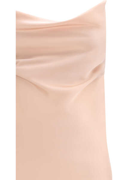 Rochii Pinko Farro satin Dress ROSA MOGANO Femei (BM 19735850) 3