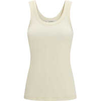 Topuri Ribbed cotton Top Femei