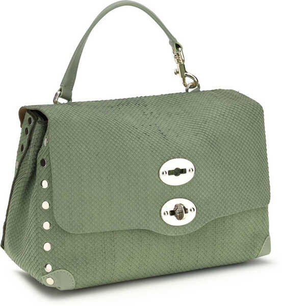 Genti de mana Zanellato Amoretto Postina Handbag GREEN SPINOSO Femei (BM 19735883) 2