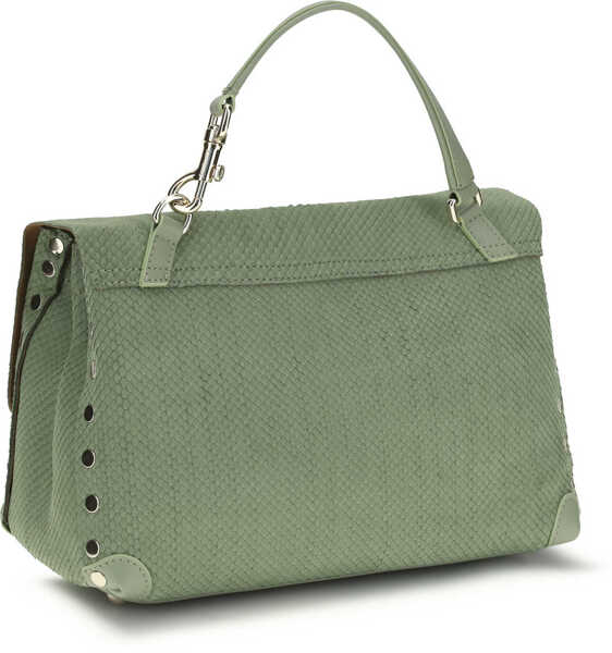 Genti de mana Zanellato Amoretto Postina Handbag GREEN SPINOSO Femei (BM 19735883) 3