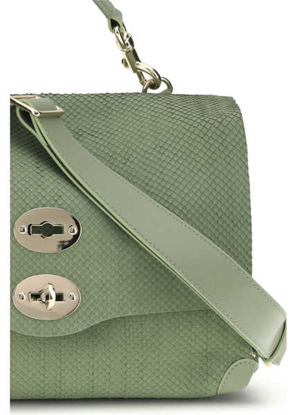 Genti de mana Zanellato Amoretto Postina Handbag GREEN SPINOSO Femei (BM 19735883) 4