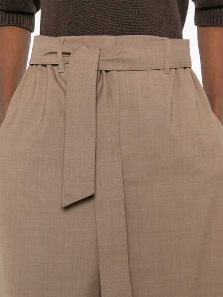 Pantaloni casual Max Mara Virgin wool Pants NOCCIOLA Femei (BM 19735901) 5