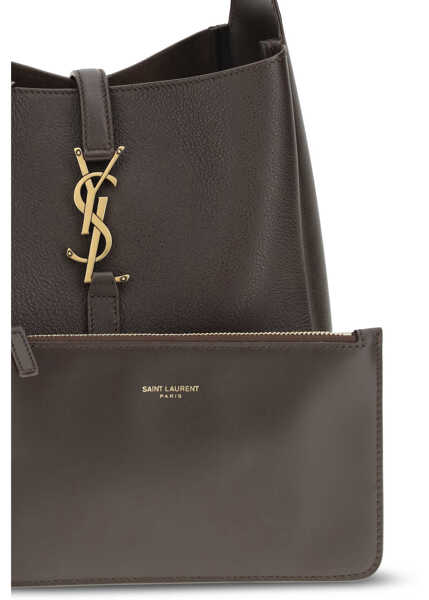 Genti de umar Saint Laurent Le 5  7 Shoulder Bag TAUPE Femei (BM 19735910) 4