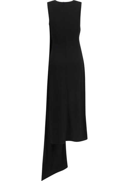 Rochii AMI Paris Long jersey Dress NOIR Femei (BM 19735916) 2