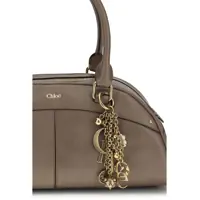 Genti de mana Chloe Dama - Genti de mana Chloe Bowling Handbag DEEP TAUPE Femei (BM 19735922) - B-mall.ro