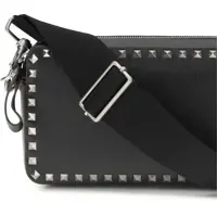 Genti de mana Valentino Garavani pentru Barbati - Genti de mana Valentino Garavani Rockstud leather Shoulder Bag NERO Barbati (BM 19735931) - B-mall.ro
