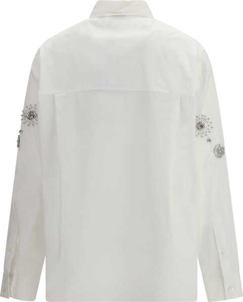 Camasi casual Pinko Carley Shirt BIANCO BRILL Femei (BM 19735937) 2