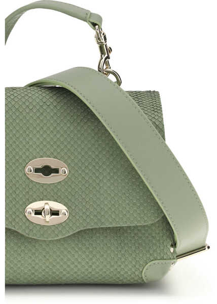Genti de mana Zanellato Postina Amoretto Baby Handbag GREEN SPINOSO Femei (BM 19735949) 4