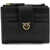 Pinko Wallet with logo NERO-ANTIQUE GOLD