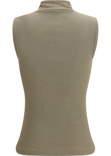 Topuri LEMAIRE Asymmetrical jersey Top SAGE Femei (BM 19735958) 2