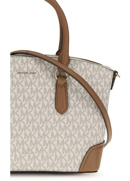 Genti de mana Michael Kors Handbag with logo VANILLA/ACRN Femei (BM 19735961) 4